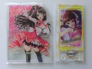 アイドルマスター シンデレラガールズ　島村卯月　アクリルスマホスタンド＆浜口あやめ　スマホスタンド