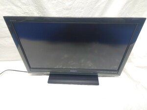 sr1234 109 手渡しのみ 通電確認のみ SONY 液晶テレビ KDL-32F5 テレビ ソニー 32型 家電 現状品 中古