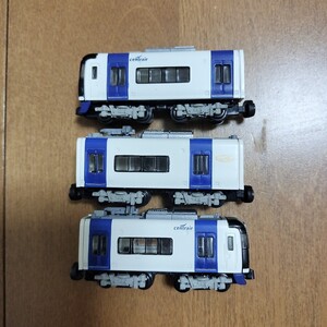 【組立済　現状渡し】（46）Bトレ　Bトレイン　名古屋鉄道　2000系　ミュースカイ　3両セット　　　鉄道　鉄道模型　Nゲージ　名鉄