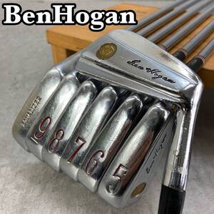 Ben　Hogan　ベンホーガン　メンズゴルフアイアン7本セット　スチール　右利き用　マッスルバック