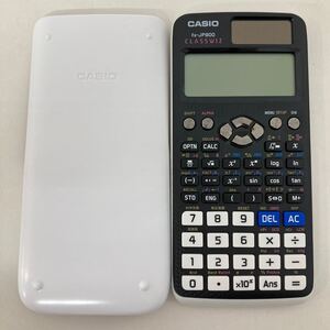 【美品】CASIO 電卓 fx-JP900 ソーラーバッテリー内蔵 1,5ボルト 関数電卓 カシオ CLASSWIZ OA機器 事務用品 店舗用品 動作確認済み 