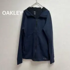 ✨ OAKLEY オークリー ジップアップ パーカー ネイビー