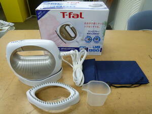 中古 T-fal ティファール スチームシュシュ DV7060 [Q-115] 送料無料(北海道・沖縄・離島・佐川急便中継料金がかかる地域は除く)