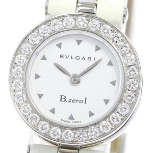 ブルガリ BVLGARI BZ22S B-zero1 ダイヤベゼル クォーツ レディース _840243