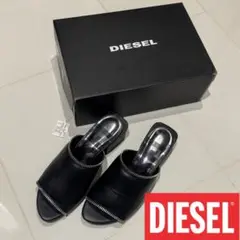 定価29700円 DIESEL サンダル ブラック３８サイズ 24.5