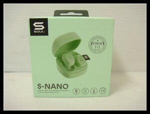 9310 SOUL S-NANO ワイヤレスイヤホン SS60LM ライム