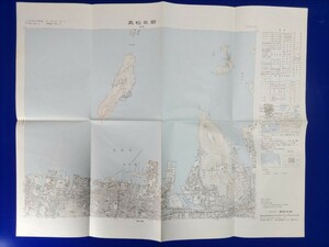 25000分の1地形図【高松北部】国土地理院発行・平成元年修正測量・平成2年2月15日発行