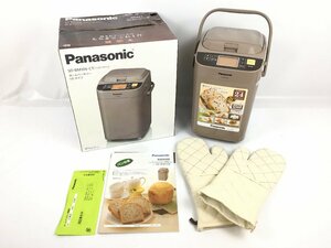 パナソニック Panasonic ホームベーカリー SD-BM106-CT ココアブラウン 1斤タイプ パン焼き機 HOMEBakery 中古 wa◇106