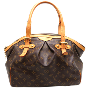 ［飯能本店］LOUIS VUITTON LV ルイ・ヴィトン ティボリ GM M40144(廃番) ハンドバッグ モノグラム ブラウン レディース DH83166