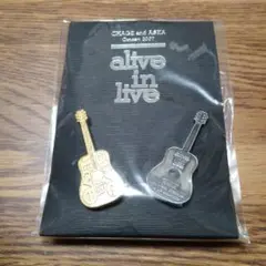 CHAGE and ASKA alive in live ピンバッジセット