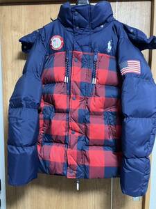 Polo Ralph Lauren 2022 Team USA Closing Ceremony Down Jacket 紺赤 USサイズL 新品