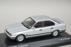 ミニチャンプス PMA 1/43 BMW 535i 1988 シルバー 400024200