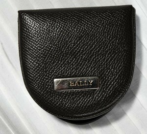 ★美品★BALLY★高級ブランドのバリー★お洒落な箱型の使いやすいレザー皮革の重宝する素敵な小銭入れ