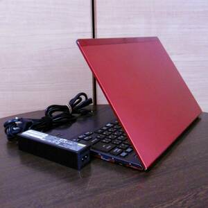 ■レッド■ LIFEBOOK U938/S（i5 7300U/12GB/256GB）AC付属！■