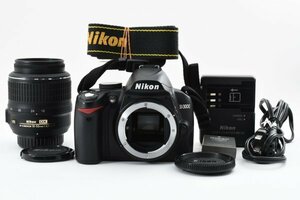 ADS4568★ 撮影枚数3739枚・美品 ★ ニコン Nikon D3000 レンズ AF-S DX NIKKOR 18-55mm f3.5-5.6 G VR