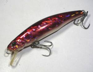 デュオ タイドミノー 75CD イワシレッド 廃盤カラー DUO Tide Minnow 75 CD シーバス ヒラメ マゴチ 青物 カウントダウン 旧タイプ 75ｍｍ