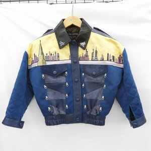 【中古品】ルイヴィトン 20SS クルーズコレクション キルティング×レザー ショートスタジアムジャンパー 828109155 0618