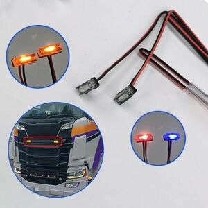 LED アクリルシミュレーションポジションライト修正 1/14 タミヤ RC トラック 車スカニア 770S S22d6393579579