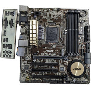 【美品】ASUS H97M-PLUS [LGA1150 M-ATX]