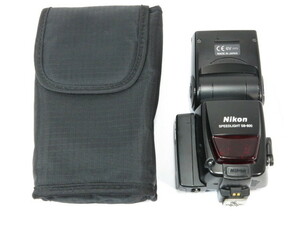 【 中古品 】Nikon SPEEDLIGHT SB-800 ニコン ストロボ 増設電池パック SS-900ケース付［管NI1907］