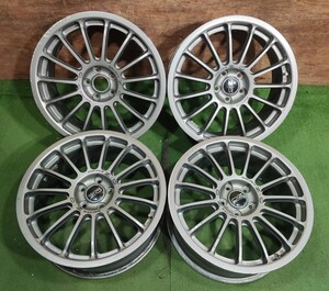 【OZ RACING SUPER TURISMO EVO】 17X7JJ ET48 4H/100 4本セット！