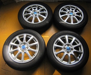 G407☆185/60R15　ブリヂストン　エコピア　15X5.5J　+50　PCD100　4H　ヴィッツ　フィットなど