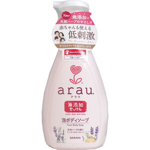 【まとめ買う】arau.（アラウ） 泡ボディソープ 本体 ５５０ｍＬ×40個セット