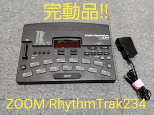 完動美品!! ZOOM RhythmTrak234 リズムマシン ★ ZOOMリズムマシン・シリーズの名機!! まだまだ現役で使用できるマシンです!! 