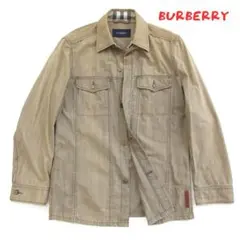 【BURBERRY 】バーバリー　コットン　ビンテージシャツ　0183