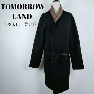 【a029】TOMORROW LAND 美品 カシミヤ 100% ロングコート