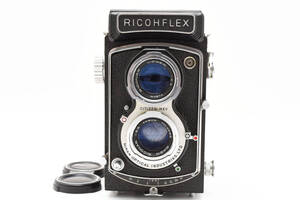 【 点検済み★動作保証あり 】リコー RICOH RICHFLEX RIKEN RICONAR 8cm F3.5 二眼カメラ ★動作OK★KO986