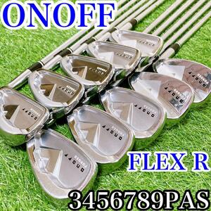 【アイアン】ONOFF FORGED N.S .PRO 850GH FLEX R