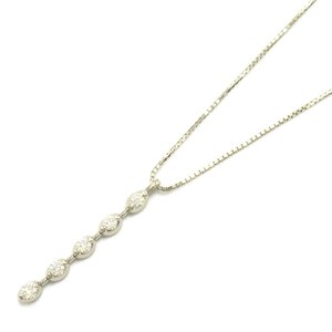 ジュエリー ダイヤ ネックレス ブランドオフ JEWELRY Pt850プラチナ ネックレス PT850 中古 レディース