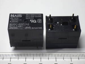 リレー：　JE1XN-DC24V-H　DC24V　4個組　新品未使用品