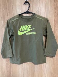 【古着】 NIKE ナイキ 長袖Tシャツ 110サイズ ロンT