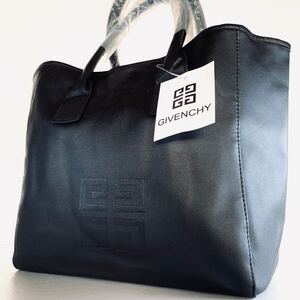 1円～【 未使用品 】 GIVENCHY ジバンシー ハンドバッグ トートバッグ ビジネスバッグ ブリーフケース レザー メンズ レディース 大容量