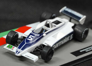 ●●50　BRABHAM BT49　ブラバム BT49　ネルソン・ピケ　1981　　F1マシンコレクション1/43デアゴスティーニ 模型のみ