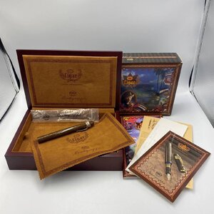 Montegrappa モンテグラッパ Cigar シガー 万年筆 M 吸引式 K18 750 1997年 No.1310 限定 箱 文房具 筆記用具