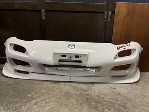 MAZDA RX-7 FD3S 5型　純正フロントバンパー シャスホワイト