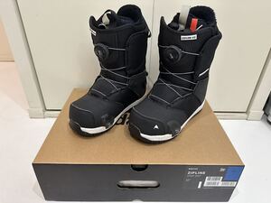 【中古品】 キッズ バートン ジップライン ステップオン　スノーボードブーツ kids Burton zipline step on 5K 23cm