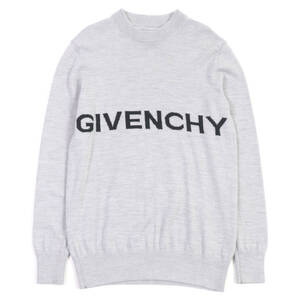 極美品□GIVENCHY ジバンシィ BM90MQ4YE9 ディズニー オズワルド 長袖ニット セーター グレー XS イタリア製 正規品 メンズ 定価205700円