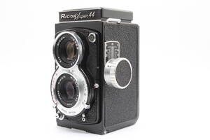 【訳あり品】 リコー Ricoh Super 44 RIKEN RICOH 6cm F3.5 二眼カメラ v4159