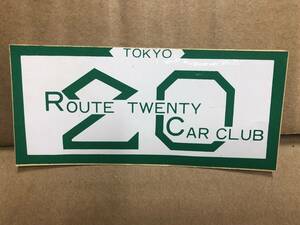 超希少！暴走族ステッカー　ROUTE 20 ③