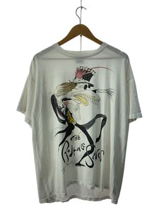 BROCKUM◆90s/ROLLING STONES/Gerald Scarfe/Tシャツ/XL/WHT