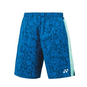 【YONEX　15152(002)　S】YONEX(ヨネックス）メンズニットハーフパンツ　ブルー　バドミントン　テニス　ソフトテニス　2023 8月最新商品