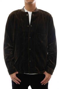 nonnative ノンネイティブ ブルゾン NN-S3210 TRAINER SHIRT C/R VELVET ベルベット リブ