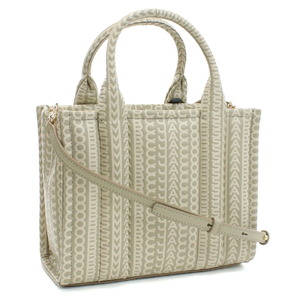 MARC JACOBS　マークジェイコブス THE MINI TOTE トートバッグ　ブランド 2S3HTT001H03　223 KHAKI カーキ ベージュ系　