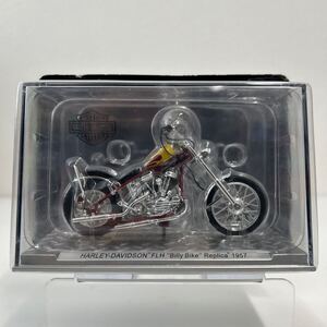 デアゴスティーニ 1/24 Harley-Davidson FLH Billy Bike Replica 1957 ハーレーダビッドソン 映画イージーライダー ビリー バイク ミニカー