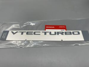 ■■■④在庫有すぐ発送 ホンダ純正 FK8 VTEC TURBO ステッカー シビック タイプR CTR ウィンドウ エンブレム