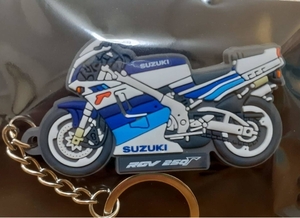 ☆★ SUZUKI COLLECTION スズキ純正 キーホルダー GAMMA ガンマ RGV250 ★大ブレイク★ ラバー製【新品】送料無料 ★☆